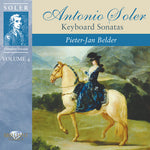 the album cover for Pieter-Jan Belder - Keyboard Sonatas 4