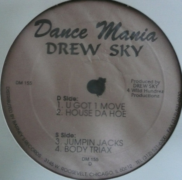 Drew Sky : U Got 2 Move (12")