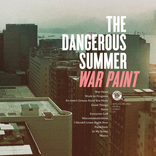 the album cover for The Dangerous Summer - War Paint