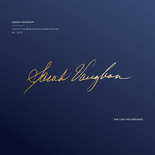 Sarah Vaughan : Live At The Berlin Philharmonie 1969 (2xLP, Mono, Ltd, Num, RM, S/Edition)