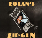 the album cover for T. Rex - Bolans Zip Gun