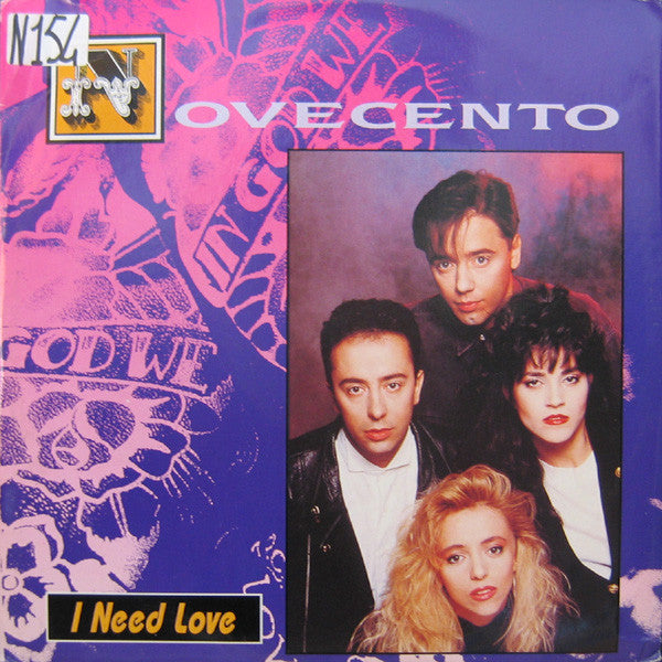 Novecento : I Need Love (12")