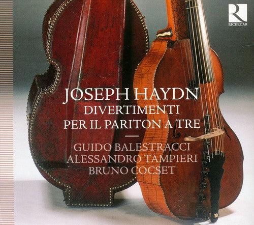 the album cover for Guido Balestracci - Baryton Trios [Digipak]