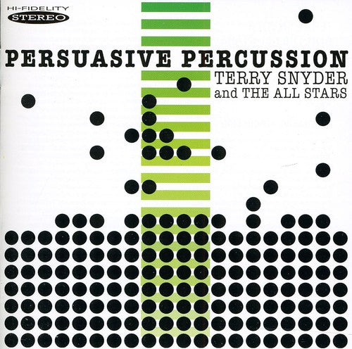 the album cover for Terry Snyder & The Allstars - Persuasive Percussion