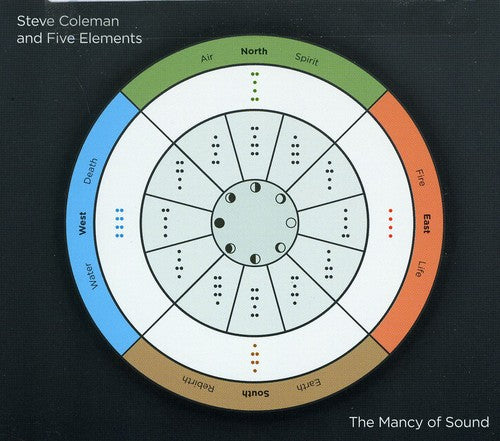the album cover for Steve Coleman - Mancy of Sound