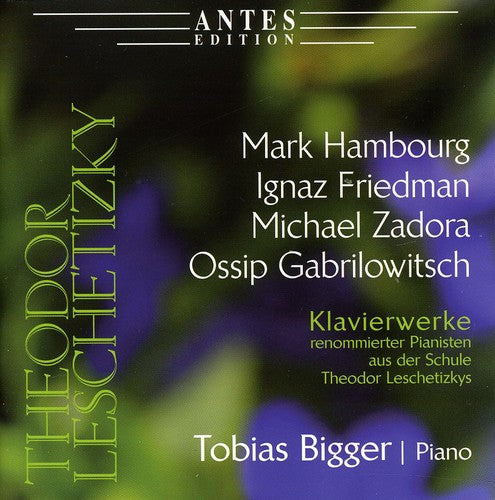 the album cover for Tobias Bigger - Leschetizky School