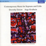 the album cover for Bergman/Fontyn/Gershwin/Som - Contemporary Music for Soprano & Cello