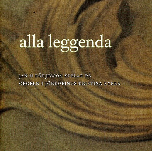 the album cover for Jan Borjesson - Alla Leggenda