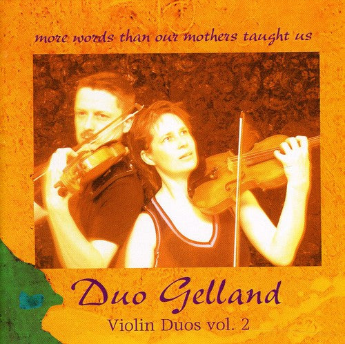 the album cover for Duo Gelland - Violin Duos 2