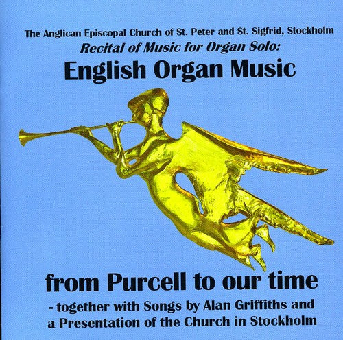 the album cover for Rune Karlsson - English Organ Music / Various