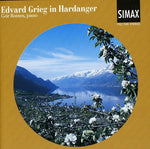 the album cover for Geir Botnen - Edvard Grieg in Hardanger
