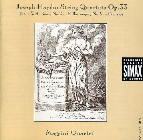 the album cover for Maggini Quartet - String Quartets 1 2 & 5