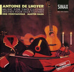 the album cover for A. De Lhoyer - Music for Two Guitars 1