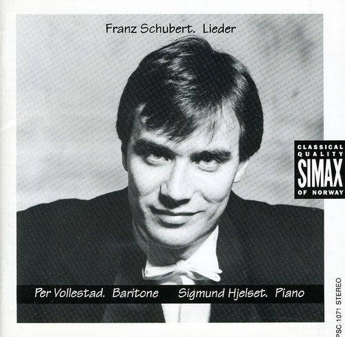 the album cover for F. SCHUBERT - Lieder