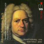 the album cover for Bach / Schlightigf / Sekiya - Sonatas for Viola Da Gamba & Piano: Organ Chorales