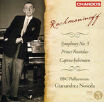 the album cover for Gianandrea Noseda - Sym 3 in Min / Prince Rostislav / Caprice Bohemien