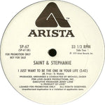 Saint* & Stephanie* : I Hear A Symphony (12", Promo)