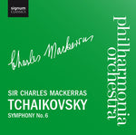 the album cover for Philharmonia Orchestra & Sir Charles Mackerras - Symphony 4