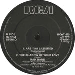 RAH Band : Are You Satisfied (Funka Nova) (12")