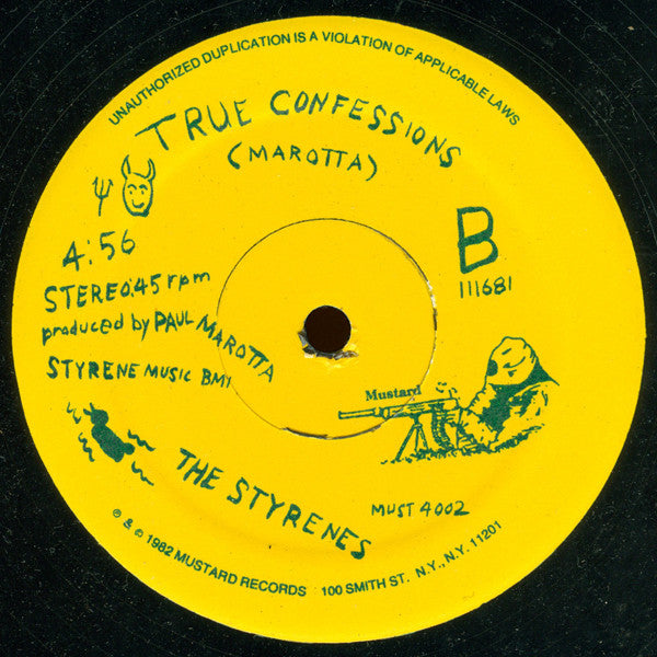 Charlotte Pressler : True Confessions (12")