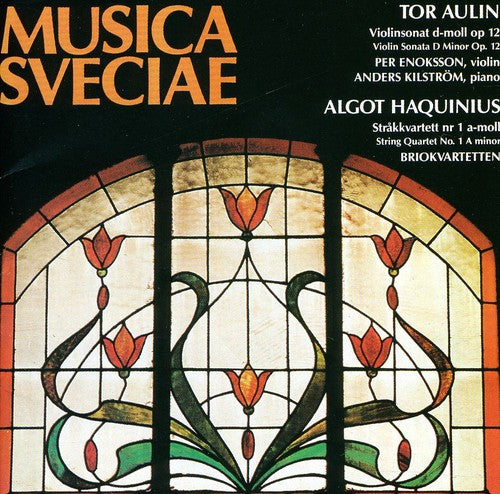 the album cover for Aulin / Per Enoksson - Violin Sonata