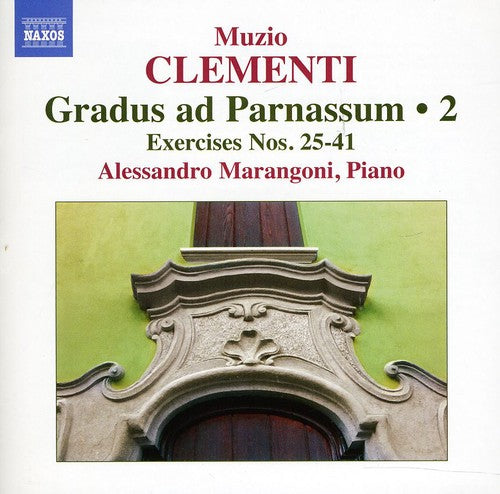the album cover for Alessandro Marangoni - Gradus Ad Parnassum / Exercises 25-41: 2