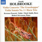 the album cover for Kerenza Peacock - Violin Sonatas 1 & 2 / Horn Trio / Mezzo-Tints 2