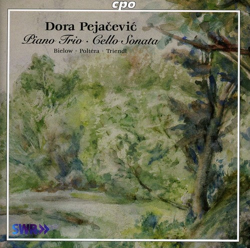 the album cover for Andrej Bielow - Pejacevic: Piano Trio Cello Sonata