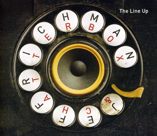 the album cover for Jeff Richman & Chatterbox - The Line Up