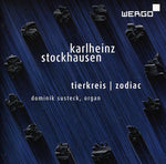 the album cover for Stockhausen / Dominik Susteck - Tierkreis