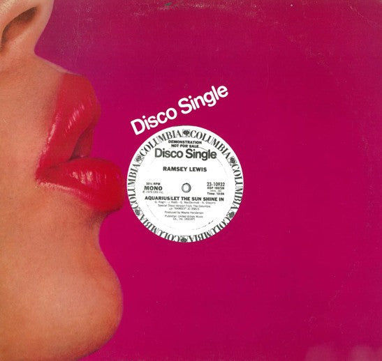 Ramsey Lewis : Aquarius/Let The Sun Shine (12", Single, Promo)