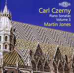 the album cover for Martin Jones - Piano Sonatas 3