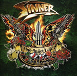 the album cover for Sinner - One Bullet Left
