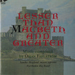 the album cover for Ã–rjan FahlstrÃ¶m - Lesser MacBeth Greater