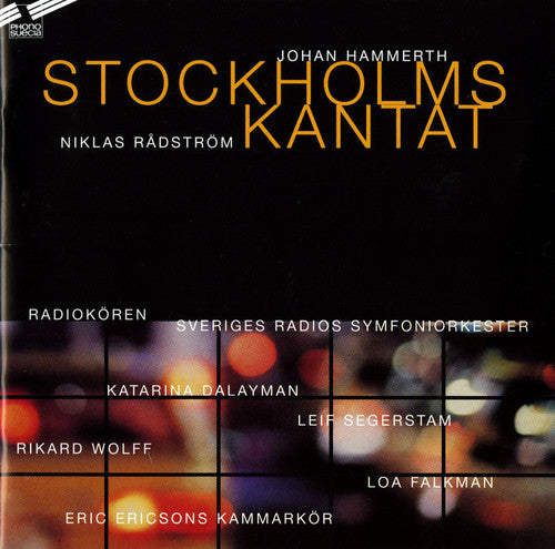 the album cover for Leif Segerstam - Stockholms Kantat