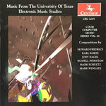 the album cover for Cdcm Computer Music Series 20 / Various - CDCM Computer Music Series 20 / Various