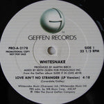 Whitesnake : Love Ain't No Stranger (12", Promo)