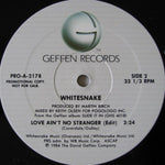 Whitesnake : Love Ain't No Stranger (12", Promo)