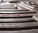 the album cover for Rohan De Saram - Cello Sutie 3 and Sonata 3