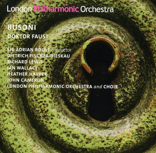 the album cover for Sir Adrian Boult - Doktor Faust