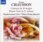 the album cover for Meadowmount Trio - Concert in D Major / Piano Trio in G minor