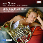 the album cover for Nury Guarnaschelli - Horn Quintets