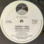 Simply Red : The Right Thing (12", Promo)