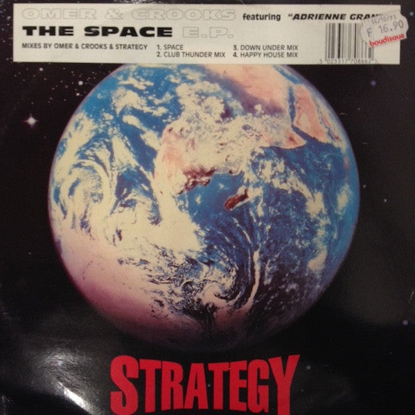 Omer & Crooks Featuring Adrienne Grant : The Space E.P. (12", EP)