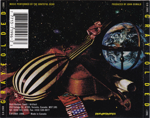 The Grateful Dead, John Oswald : Grayfolded (2xCD, Album, RE)