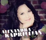 the album cover for Alexandra Kaprielian - Born Too Late