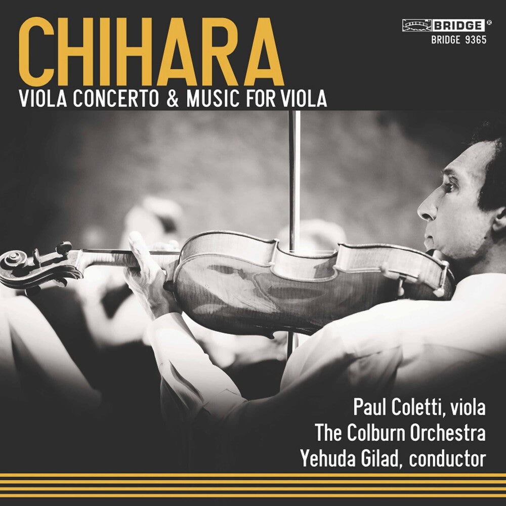 the album cover for Paul Coletti - Music of Paul Chihara 2