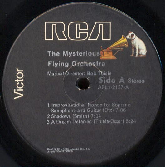 The Mysterious Flying Orchestra : The Mysterious Flying Orchestra (LP, Album, Gat)
