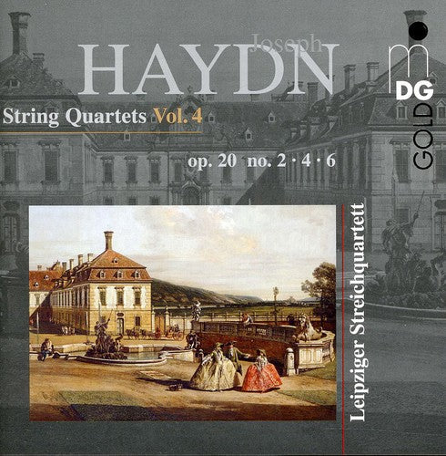 the album cover for Haydn / Leipzig String Quartet - String Quartets 4