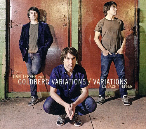 the album cover for Dan Tepfer - Goldberg Variations / Variations